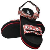 Wholesale - BETTY BOOP RED/BLACK POLKADOT SANDAL ASST SIZE C/P 18